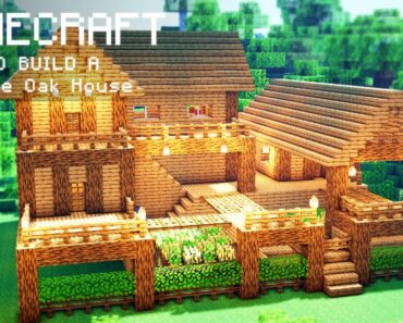 Minecraft: How To Build a Ultimate Oak Survival Farm House