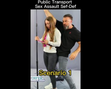 Public Transport Self-Defense against Sexual Assault | Female Self Defence |  #ytshorts