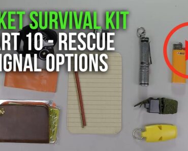 Pocket Survival Kit (PSK) – Rescue Signal Options