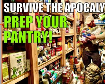 EMERGENCY Prepper Pantry – One Year Supply of FOOD | ON3 Jason Salyer