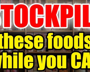 Top 10 Foods to STOCKPILE on a BUDGET – PREP and SAVE!