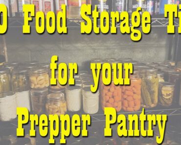 10 Food Storage Tips for your Prepper Pantry ~ Preparedness