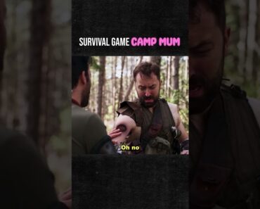 Survival game camp mum #shorts