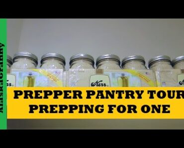 Prepper Pantry Tour – Make Food Storage Work For You – Prepping For One