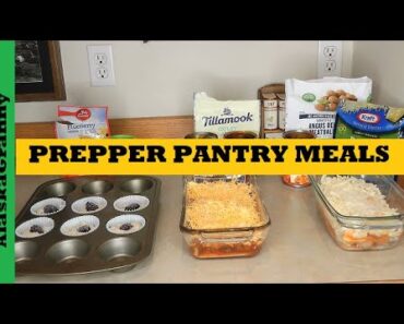 Prepper Pantry Meal Ideas From Food Storage Breakfast Lunch Dinner Ideas Shelf Meals