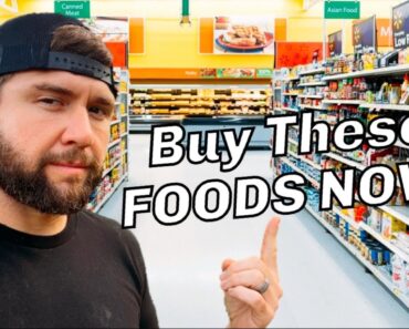 20 Foods To BUY NOW – Start A PREPPER Pantry & EMERGENCY FOOD STORAGE Cheap! Food Shortage Is HERE