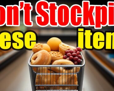 Food Items to NOT Stockpile for Prepping – DO NOT BUY THIS!