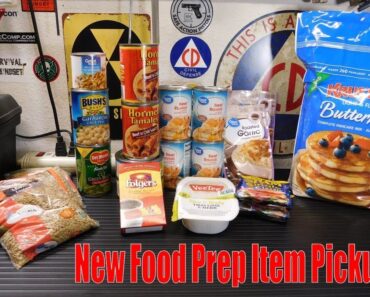 New Prepper Food Item Pickups!