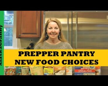 New Prepper Pantry Food Choices