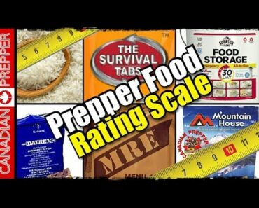 The Prepper and Survival Food Rating Scale | Canadian Prepper