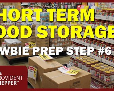 Newbie Prepper Step 6 – Building Short Term Food Storage