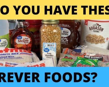 10 “Forever” Foods for Survival:  Emergency Food Storage for Your Prepper Pantry!
