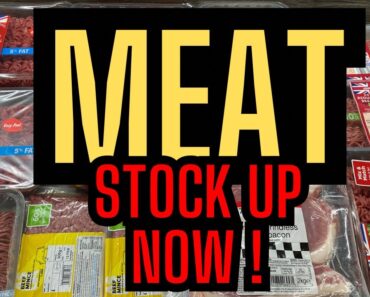 Stock up on meat Now before shortages | meat haul Uk | uk prepper