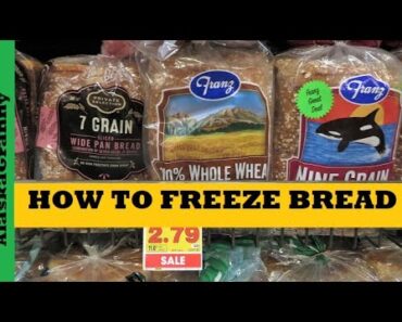 How To Freeze Bread So It Lasts Better Longer – Prepper Pantry Tips