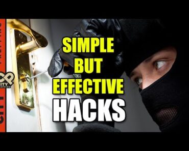 10 Easy & Inexpensive Hacks to Burglar-Proof Your Home