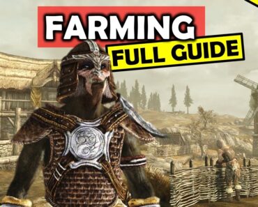 SKYRIM FARMING ULTIMATE GUIDE – Perfect For Survival! Goldenhills – Unquite Dead Quest Walkthrough!