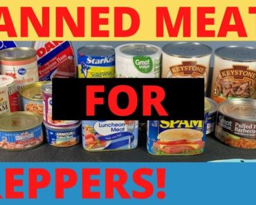22 Canned Meats for Prepper Pantry Food Storage