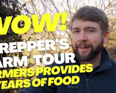 Homestead Prepper FARM TOUR – How To Prepare For FOOD Shortages and HIGH Inflation