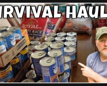 Prepper Food Pantry Haul: Time Is Running Out – Watch Now!