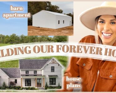 BUILDING OUR FOREVER HOME | PREPPING LAND, HOUSE PLANS, & BARN APARTMENT