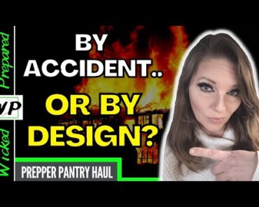 Prepper Pantry Haul: Attack on our Food Supply | Fires, Shortages, War –  Famine Coming! Prep now!