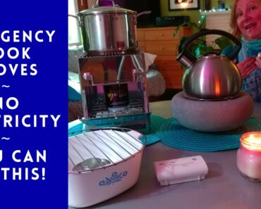EMERGENCY COOKING STOVES FOR POWER OUTAGES ~ EASY PREPPER MEALS  #SHTF @Ninth Element