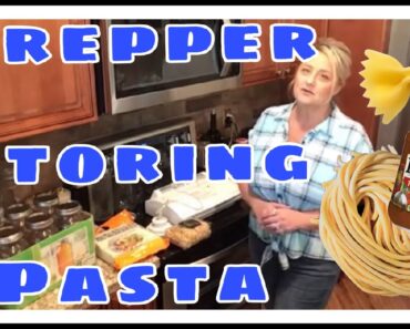 Prepper’s Inexpensive Way To Store Pasta Long Term | Food Storage |