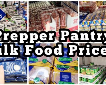 Sam’s Club Prepper Pantry Food Prices | Emergency Preparedness Foods at Sams Club | INFLATION