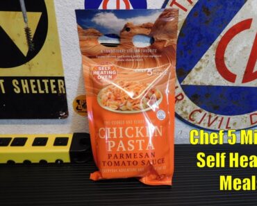 Perfect Prepper Food? Chef 5 Minute Meals Chicken Pasta Parmesan