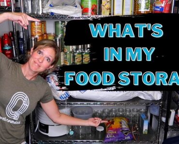 EMERGENCY FOOD STORAGE TOUR | HOW TO START A PREPPER PANTRY ON A BUDGET | VLOGUST #19