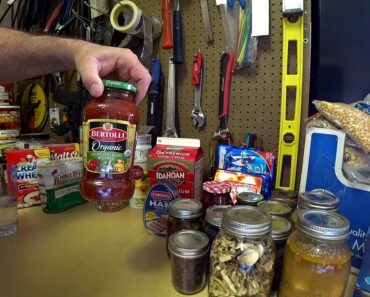 Emergency Food Storage and Prepper Pantry for SHTF