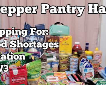 Prepper Pantry Haul/Stock Up on Food Now!  | Jase Medical Antibiotics | Emergency Preparedness