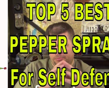 Top 5 Best Pepper Sprays for Self Defense!