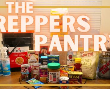 Prepper Food Pantry Tour Essential Items!!