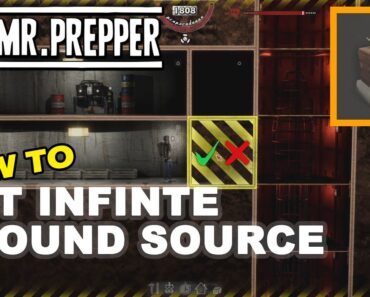 Mr. Prepper – Trick to get infinite ground source from your bunker only by rebuilding the same room