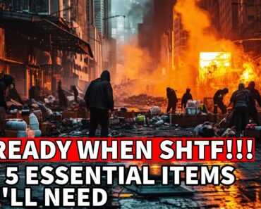 5 Essential Life-Saving Items YOU NEED For SHTF Prepping and Survival