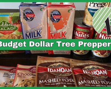 $20 BUDGET DOLLAR TREE PREPPER HAUL | PREPPER PANTRY | EMERGENCY FOOD PANTRY ADDITIONS