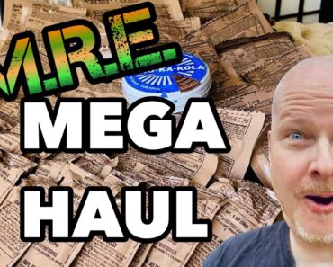 Prepper Pantry Haul: MRE ‘s for Long Term Food Storage