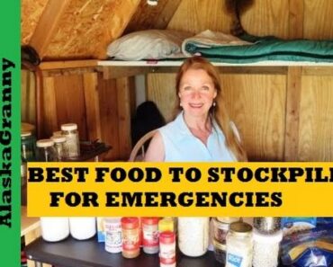 Best Foods To Stockpile For Emergencies- Prepper Pantry Cheap Foods Buy Now