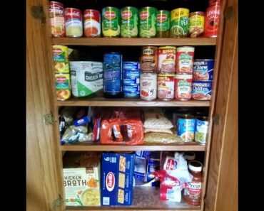 Food pantry ideas | prepper food pantry | 30 day food supply | food storage solution | grocerie haul