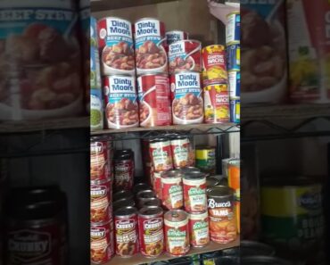 Prepper Pantry #short #stockpile