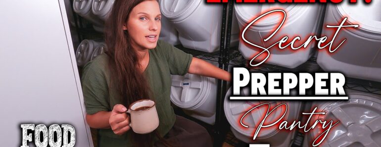 (EMERGENCY!) Secret (PREPPER) Pantry Tour ~ 1 YEAR Food Storage ~ Food Shortages ~ Prepper Pantry