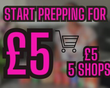 TESCO £5 PREPPER CHALLENGE! | UK prepper