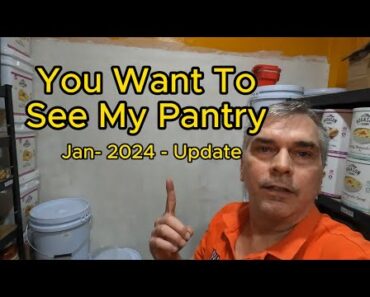 Prepper Pantry  – Full Showing start of 2024