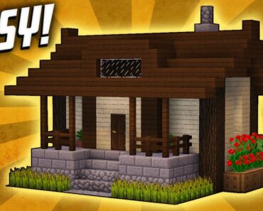 Minecraft: How To Build A Small Survival House Tutorial (#5)