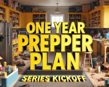 72-Hour Kit & Food Storage Guide | One Year Prepper Plan Month 1