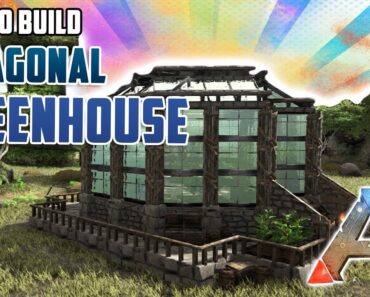 How To Build an Octagonal Greenhouse | Ark Survival Evolved