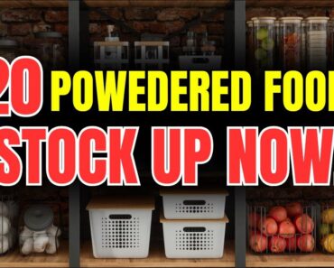 20 Powdered Foods Every Prepper Should Store for the Long Haul