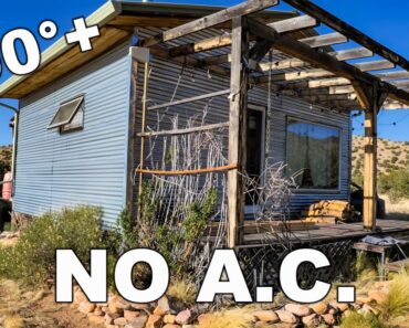 How to STAY COOL Living OFF GRID in the Desert (No A.C.) 🏜️